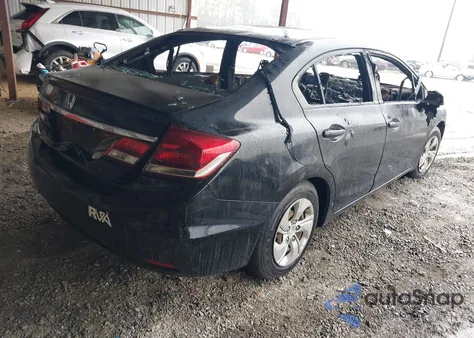 2014 Honda Civic Lx из США, поврежденный, VIN 2HGFB2F55EH522596